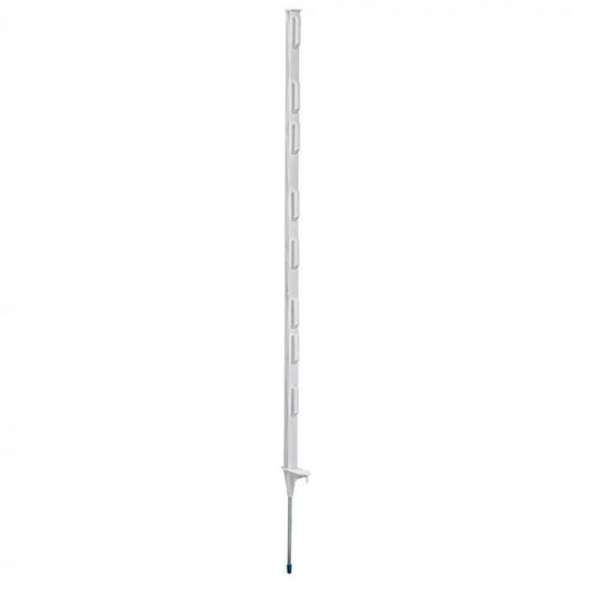 White 4ft/120cm Electric Fence Stakes
